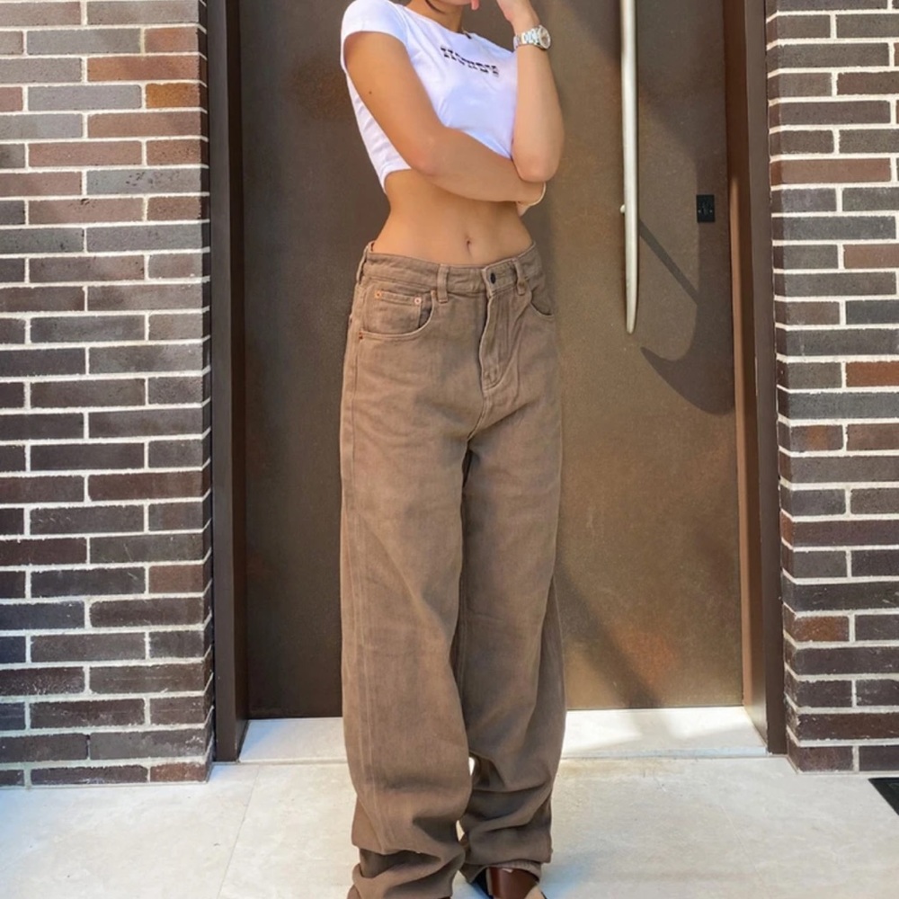 Motel parallel jeans in Rich brown